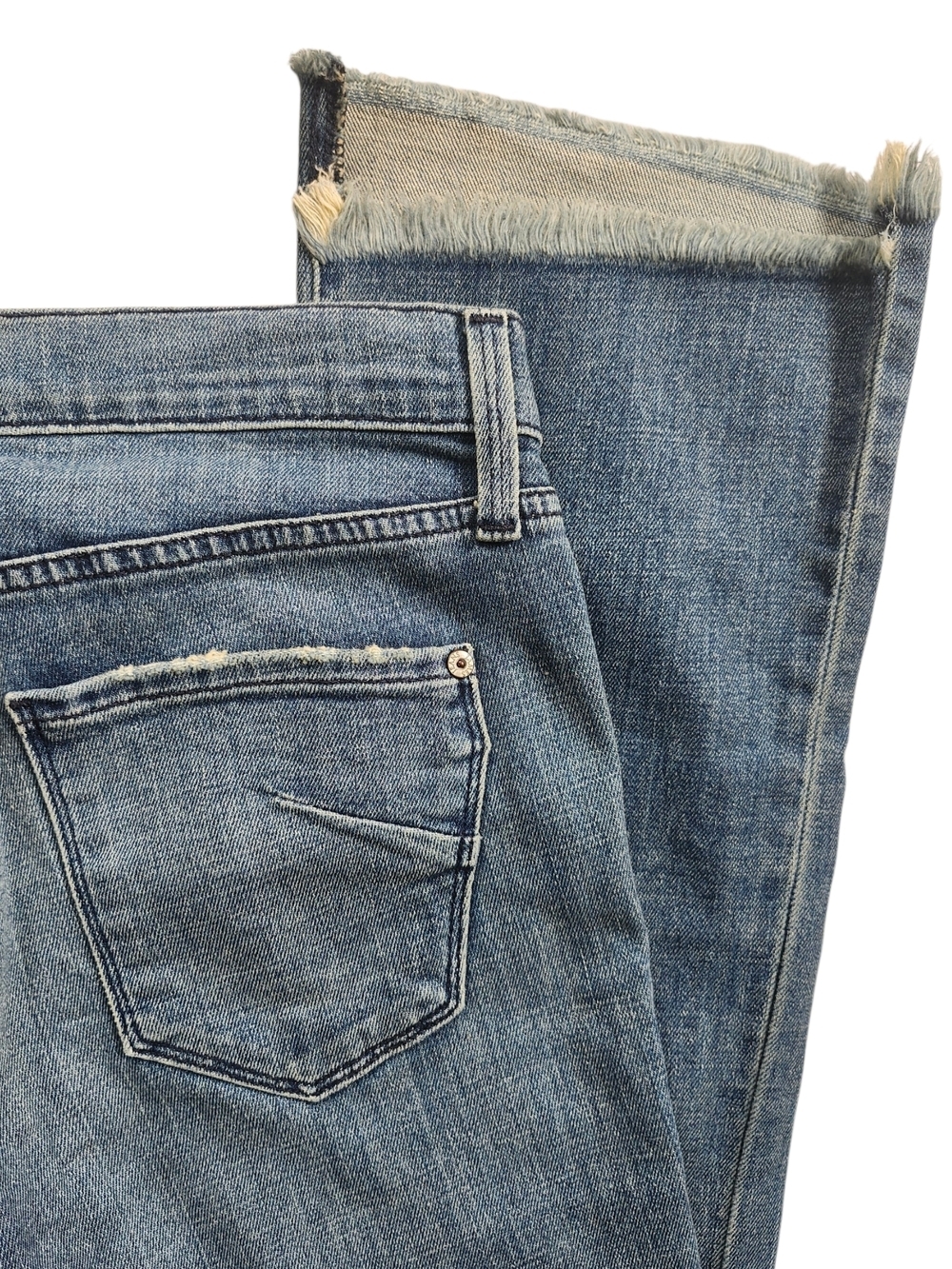 James Jeans Women's Blue Flare Denim - Picture 6 of 8
